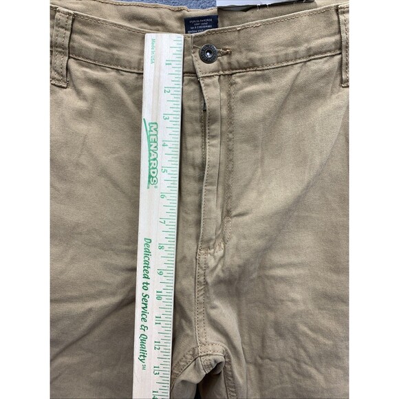 Faded Glory Carpenter Pants Mens 40x32 Brown Fleece Lined Workwear Dead Stock - Picture 5 of 16